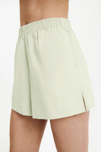 Cruz Poplin Short- Eucalyptus