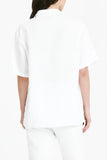 Rynn Linen Resort Shirt- White