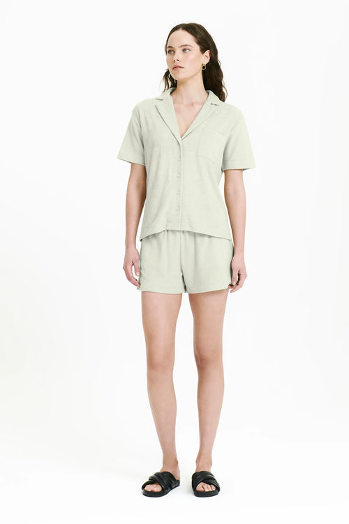 Inka Terry Shirt- Eucalyptus