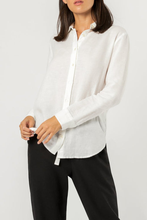 Nude Classic Shirt- White