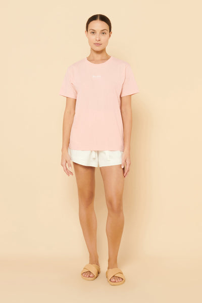 Nude Organic Heritage Tee- Mineral Pink