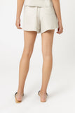 Nude Linen Lounge Short- Natural