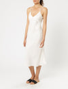 Parker Cupro Dress- Cream