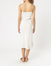 Parker Cupro Dress- Cream