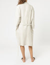 Nude Linen Lounge Robe- Natural