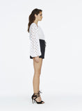 One Call Away Blouse- White