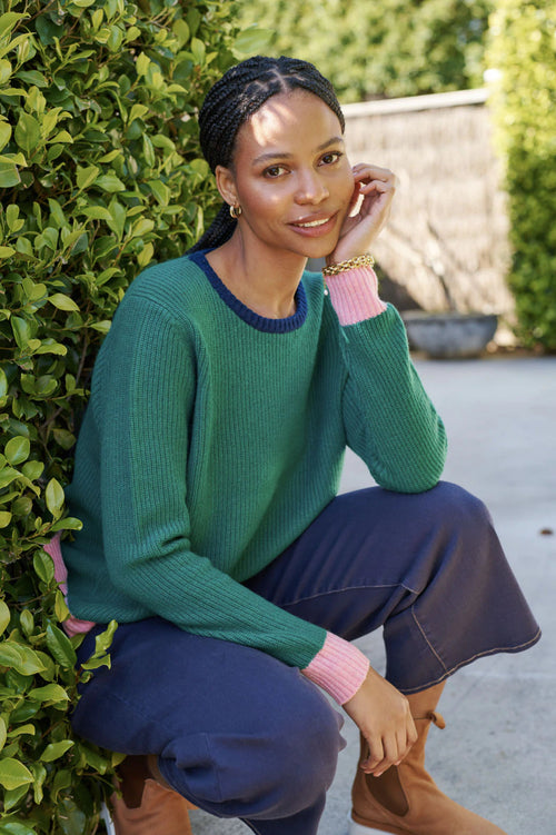 Odyssey Sweater- Forest Green