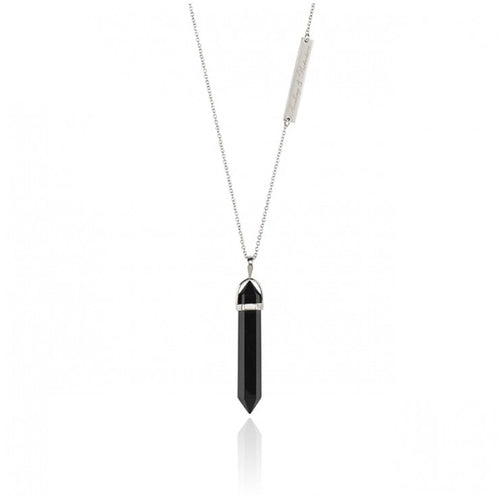 Minerals Necklace- Onyx