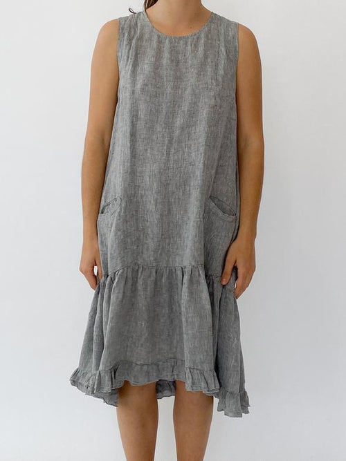 Pompodou Dress - Black Ash