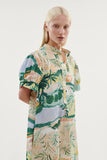 Printed Tillhora Shirt Dress