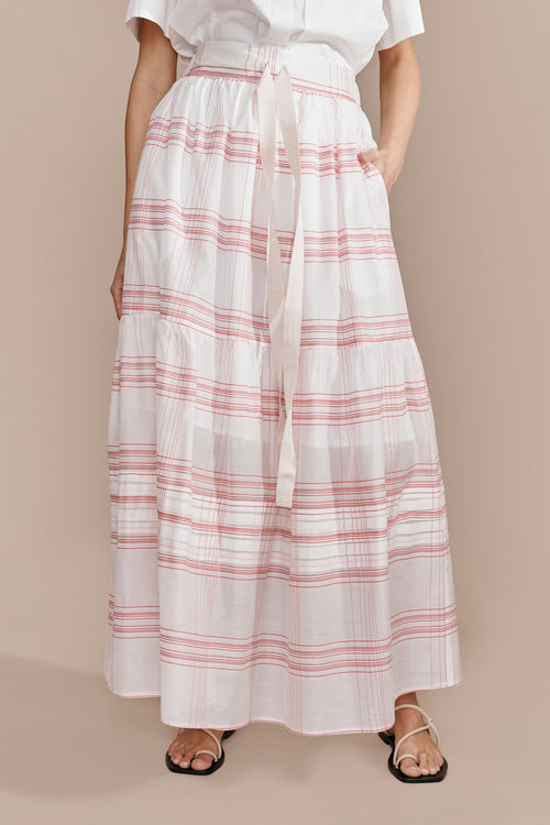 Printed Cotton Ratti Skirt w Slip