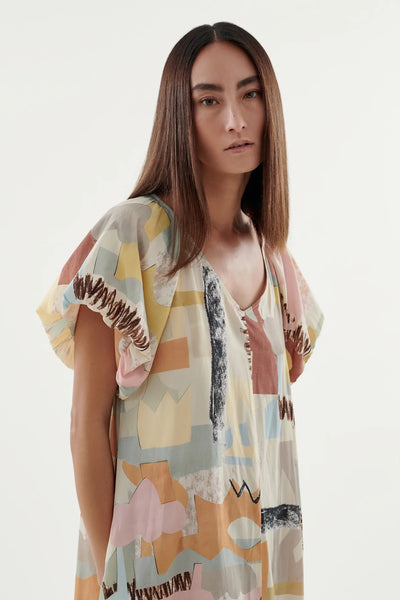 Printed Viv Dress