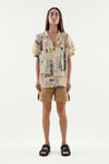 Printed Las Top