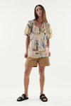 Printed Las Top
