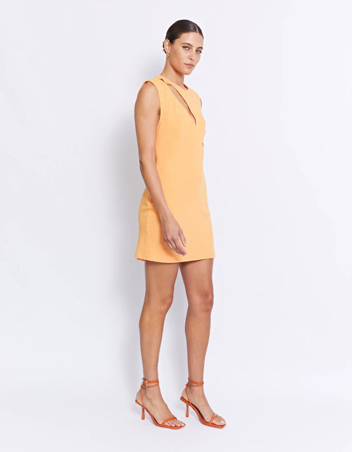 Kali Mini Dress | Tangerine