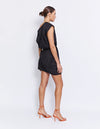 GRENADA MINI TWIST DRESS | BLACK