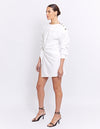 Thomas Twist Dress | Powder