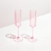 Two Wave Flutes- Pink