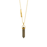 Pyrite Mineral Necklace