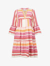 Ella Short Dress Fuchsia