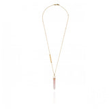 Mineral Necklace- Rose Quartz