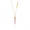 Mineral Necklace- Rose Quartz