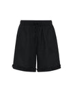 Ruffle Short - Black