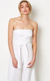 Havana Nights Jumpsuit- White