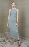 White Water Midi Dress- Sage