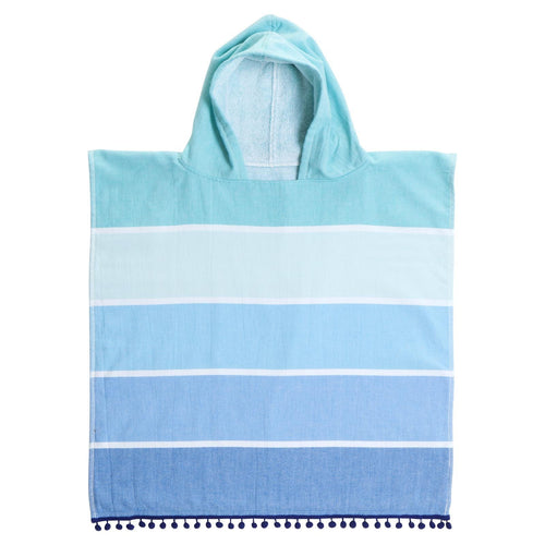 Kids Hooded Towel- Blue