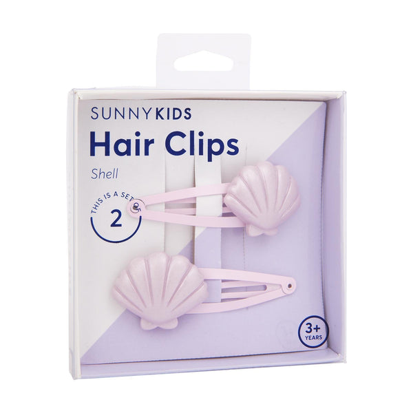 Hair Clips- Shell
