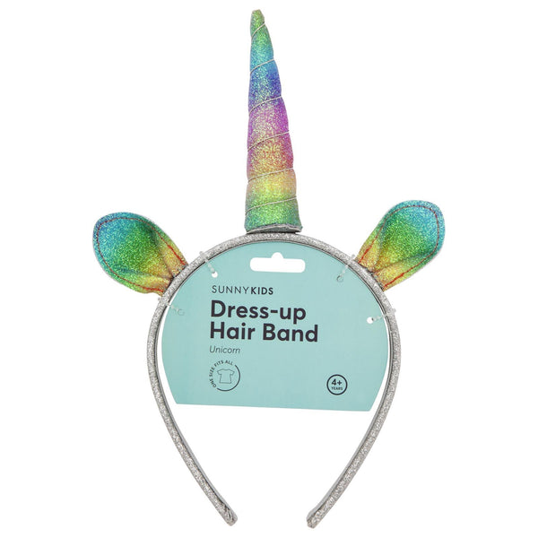 Unicorn Hair Band- Rainbow