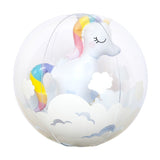 3D Inf Beach Ball- Unicorn