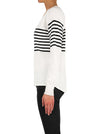 Seeing Stripes Crop Sweater- Ivory/Black