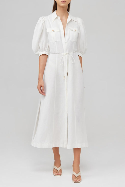 Hazel Dress- Ivory