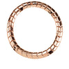 Spanish Moss Collar Necklace- Rose Gold