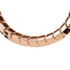 Spanish Moss Collar Necklace- Rose Gold