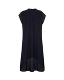Swing Back Zip Dress- Twig