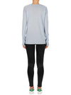 Superluxe Self Roll V-Neck- Pale Blue