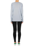 Superluxe Self Roll V-Neck- Pale Blue