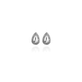 World From Here Stud Earrings- Silver