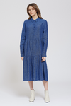 Long Sleeve Hazel Dress- Denim
