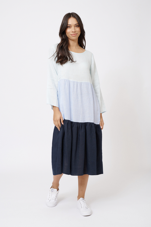 Rosie Dress- Arctic Blue