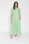 Martina Dress- Basil Ditsy