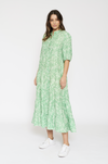 Martina Dress- Basil Ditsy