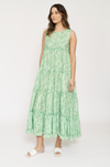 Belissima Dress- Basil Ditsy