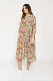 Alice Dress In Moments Print