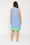 Lenna Linen Dress In Cornflower