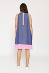 Lenna Linen Dress In Denim