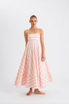The Rue Dress- Bubblegum/Antique